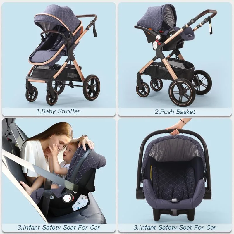 Baby Strollers Luxury Baby Carriers with Car Seat for Hot Sale