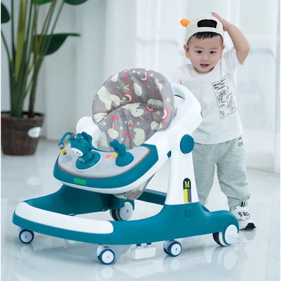 Wholesale Toys Multifunction Baby Walker with 6 Swivel Wheels Baby Walker