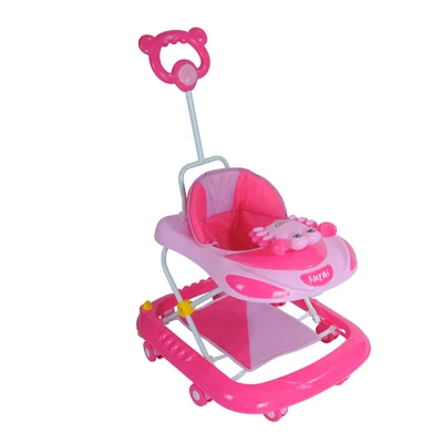 Education Multifunction Lion Music 4 in 1 Baby Walker Stroller Toy with Light and Music