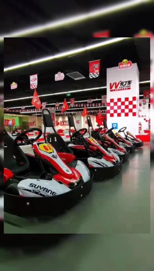 China Wholesale Red 2 Seat ATV Four Wheeler UTV Electric Pedal Go Kart Racing Karting for Kids and Adults